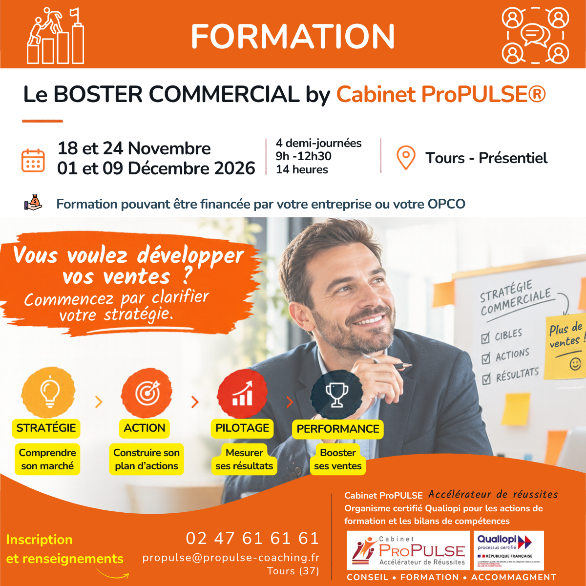 Le BOOSTER COMMERCIAL by Cabinet ProPULSE®