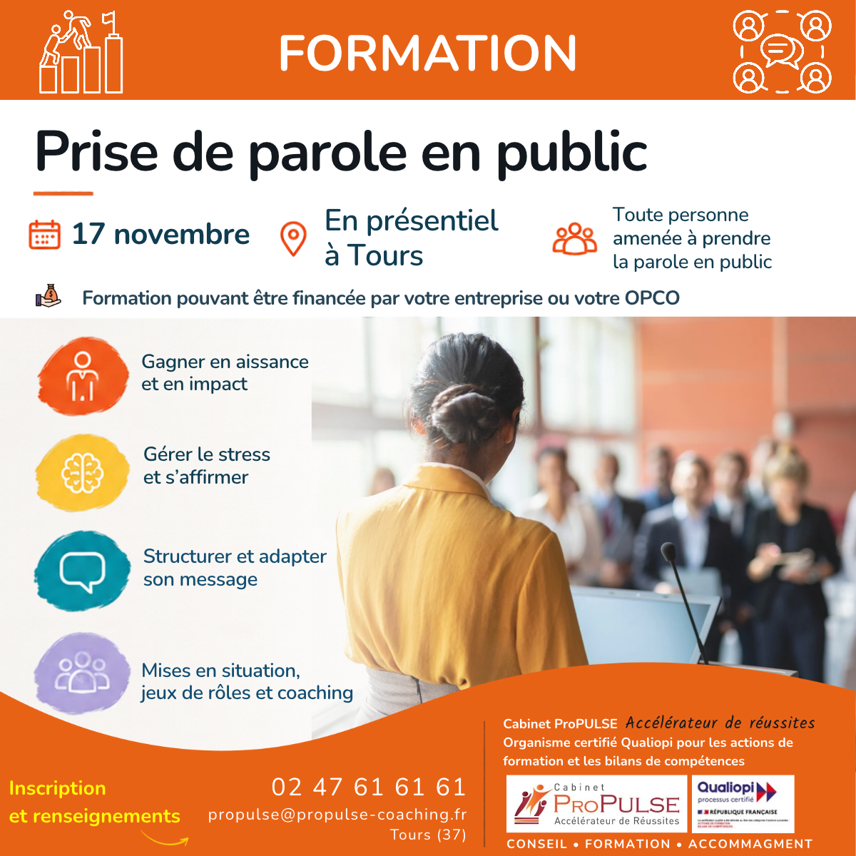 Prise de parole en public _ 17 novembre 2026