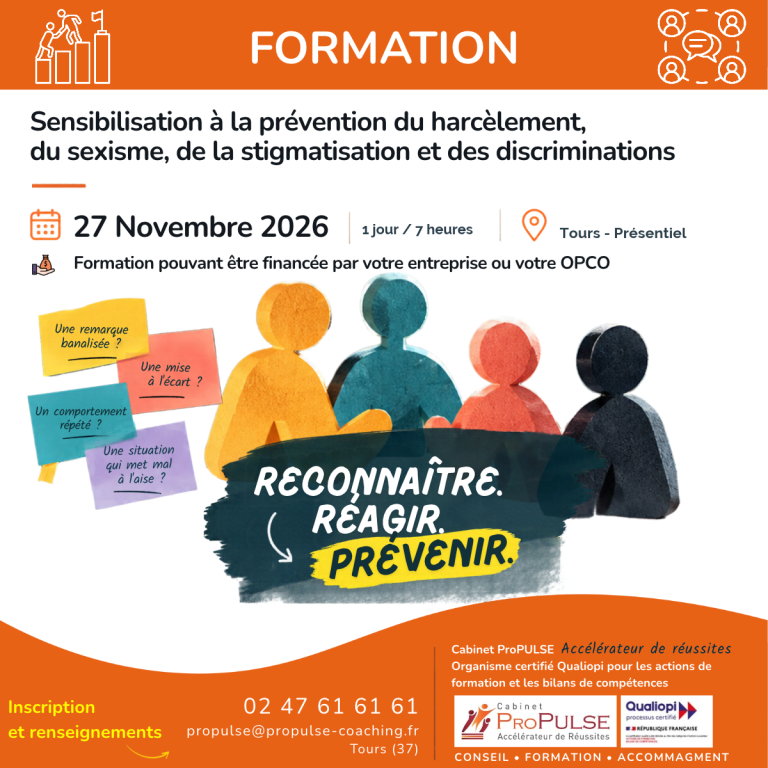 Sensibilisation à la prévention du harcèlement,  du sexisme, de la stigmatisation et des discriminations _ 27 Novembre 2026