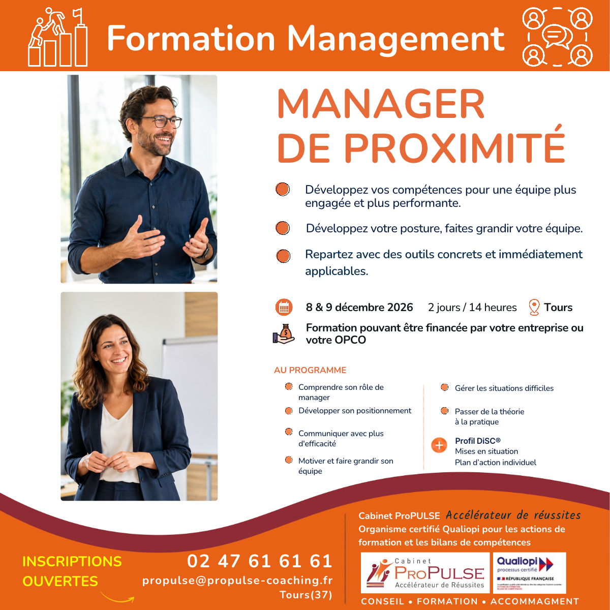 Manager de proximité _ 8 & 9 décembre 2026